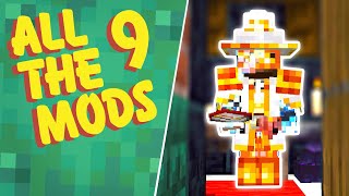 All The Mods 9 Modded Minecraft EP15 Iron's Spells 'n Spellbooks and AllTheModium Smithing Template