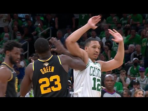 Draymond Green and Grant Williams separated after foul on Williams | 2022 NBA Finals - ESPN