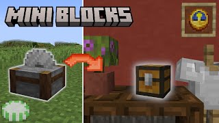 Mini Blocks! | Minecraft Datapack 1.20.5