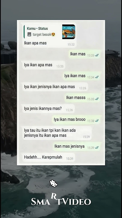 Ikan Apa Mas? Jawaban Simpel yang Bikin Kesal!