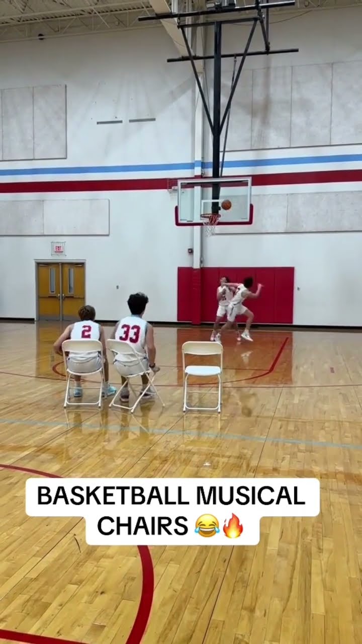 Basketball Musical Chairs Looks Fun ??