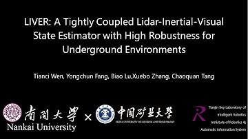 LIVER: A Tightly Coupled Lidar-Inertial-Visual State Estimator with High Robustness for Underground