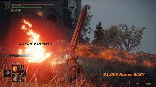 Wait... Catch Flame is actually OP?? 150,000 Runes EASY in Elden RIng!