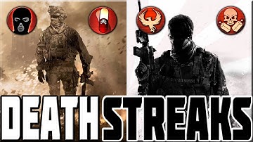 DEATHSTREAKS IN MODERN WARFARE 2 & 3!