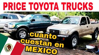 CAMIONETAS EN VENTA variedad TOYOTA TACOMA HILUX TUNDRA pickup trucks autos en venta mercado libre