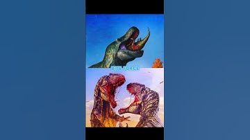 Tyrannosaurus Rex vs Giganotosaurus #shorts #edit #paleontology #paleo #debate
