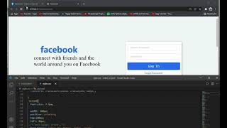 #2 How to Create  Facebook Login Page using HTML & CSS | Part 2 2021