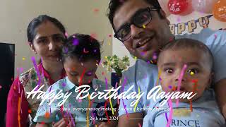 Aayam Birthday