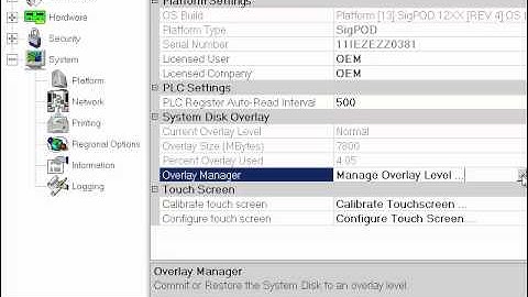 Commit a Windows XPe System to Factory Settings