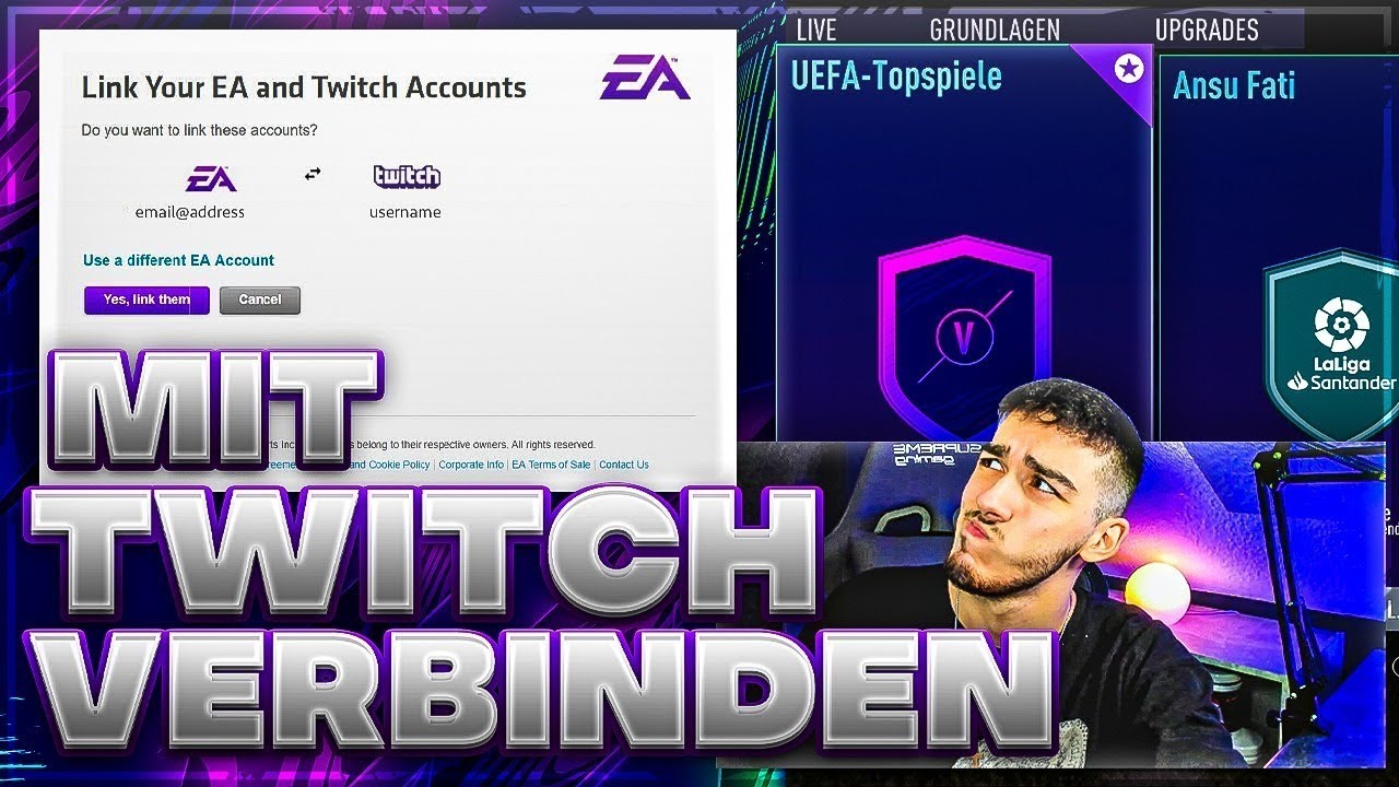 FIFA 22: FREE 100K PACK!? MIT EA KONTO VERBINDEN SO FUNKTIONIERT ES! (TUTORIAL) - YouTube