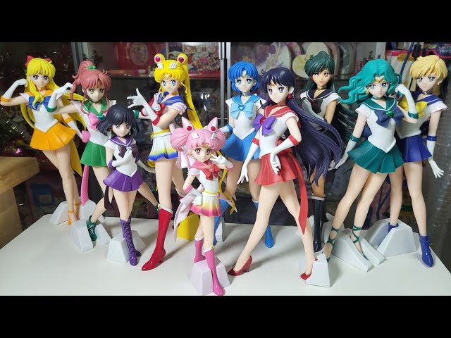 セーラームーン　フィギュア　10対　セット 💀UNBOX | Glitter & Glamours | Super Sailor Senshi 10戰集結 | 劇場