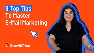 ⁣9 top tips to master email marketing