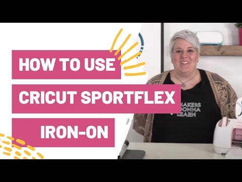 How To Use Cricut SportFlex Iron-On 