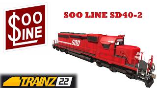 TRAINZ 2022 SOO LINE SD40-2