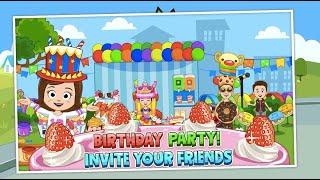 Happy Birthday Lily! My Town Bakery RolePlay *with voice! l Lana’s Gaming screenshot 5