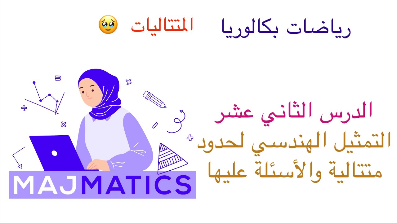 المتتاليات الدرس الثاني عشر إنشاء الحدود هندسياً