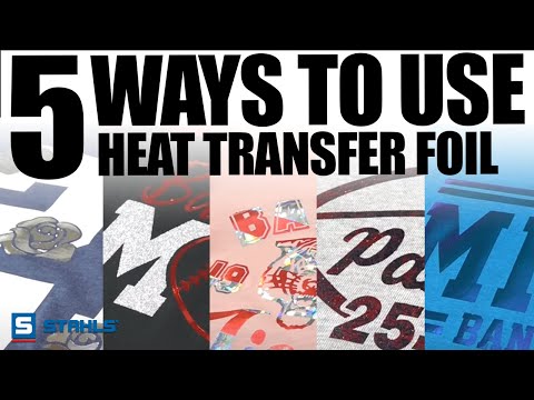 Heat Transfer Foil - Digital and Textile Foil For Garment Decoration