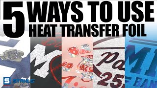 How to Use Heat Transfer Foil: 5 Best Application Methods