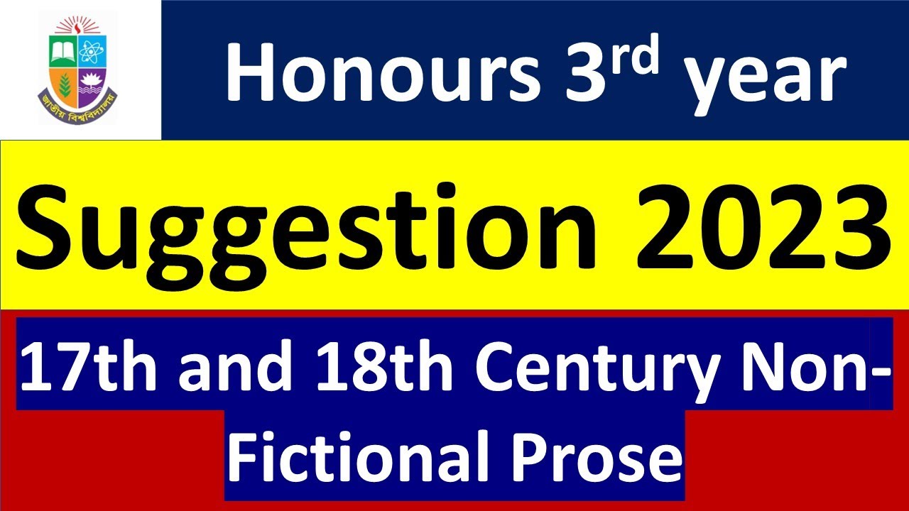 Non Fictional Prose Suggestion Non fictional Prose 17th And 18th non-fictional-prose-suggestion-non-fictional-prose-17th-and-18th