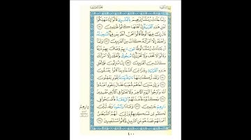 القرآن الكريم صفحة رقم 401 برواية الدوري عن الكسائي  القارئ مفتاح السلطني