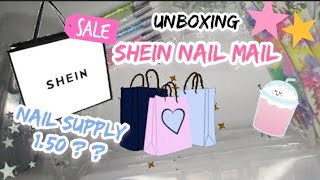SHEIN NAIL HAUL | TRYING SHIEN FOR THE FIRST TIME 🍬