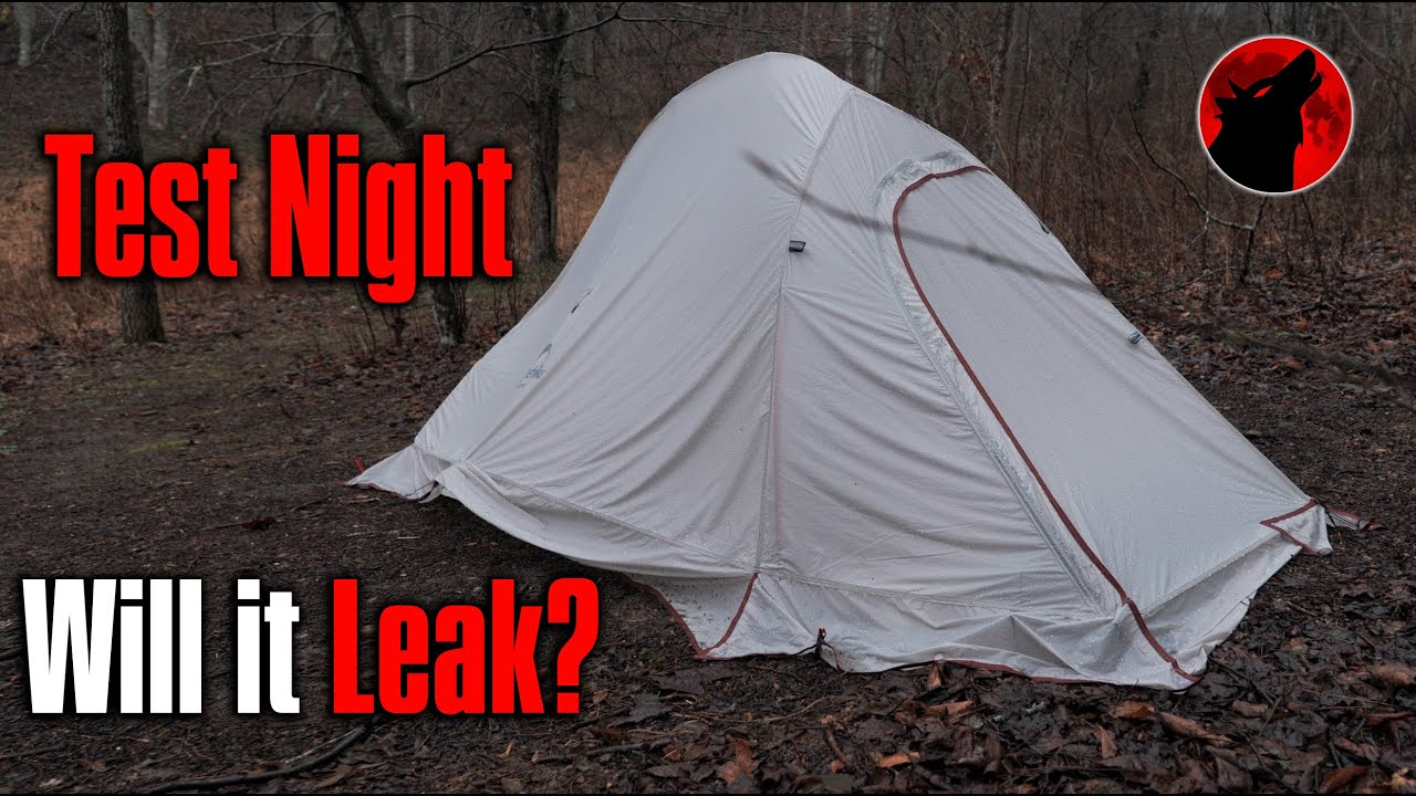 ⁣Leaking? NatureHike Cloud Up 2 with Snow Skirt - 4 Season Tent - Test Night
