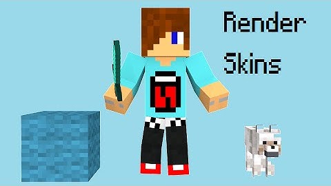How TO Render Your Minecraft Skin [Blender Tutorial]