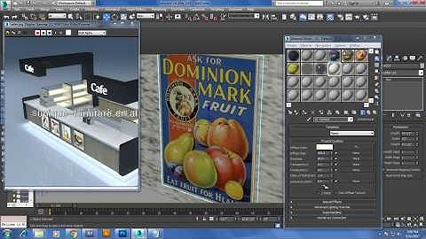 Tutorial on modeling and texturing a food stall in 3dsmax. (Part 3)