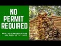 No Permit Required! How to Buy Land for Your Off Grid Log Cabin or Tiny Home in Canada