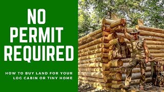 No Permit Required! How to Buy Land for Your Off Grid Log Cabin or Tiny Home in Canada No Permit Required! How to Buy Land for Your Off Grid Log Cabin or Tiny Home in Canada