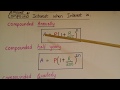 Formulas to find Compound Interest annually, half-yearly, Quarterly with Ncert Solutions