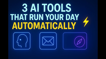 "This 3 AI Will Automate 70% of Your Day 😳⚡ (Must-Try Tools!)"