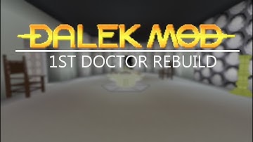 Dalek Mod Rebuilt | First doctor