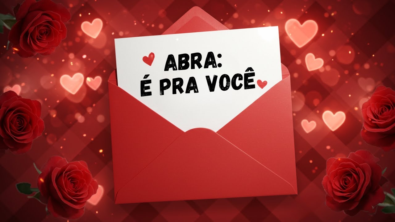 TEM UMA MENSAGEM LINDA TE ESPERANDO!