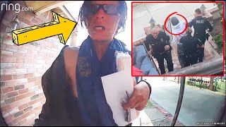 Porch Pirate Gets NABBED for Trying to Break Into Home (Caught on Ring Doorbell)