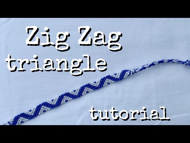 Easy Peyote Pattern - Zig Zag Jazz by Craftaholique