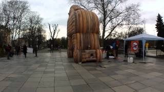Stop TTIP! Protest with a Trojan Horse in Sofia/BG