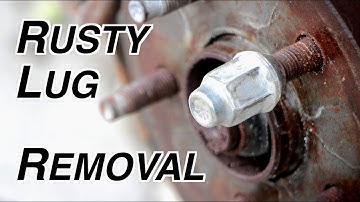 How to:  Remove Rusty Lug Nut  🔧