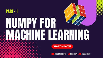 Part-1 | | Python numpy tutorial | | Machine learning tutorial in Hindi