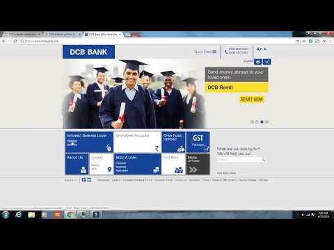 dcb bank internet banking password generate first time