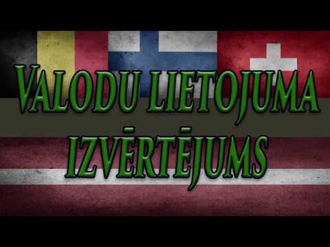 Mazākumtautību valodu lietojums Latvijā un citur Eiropā