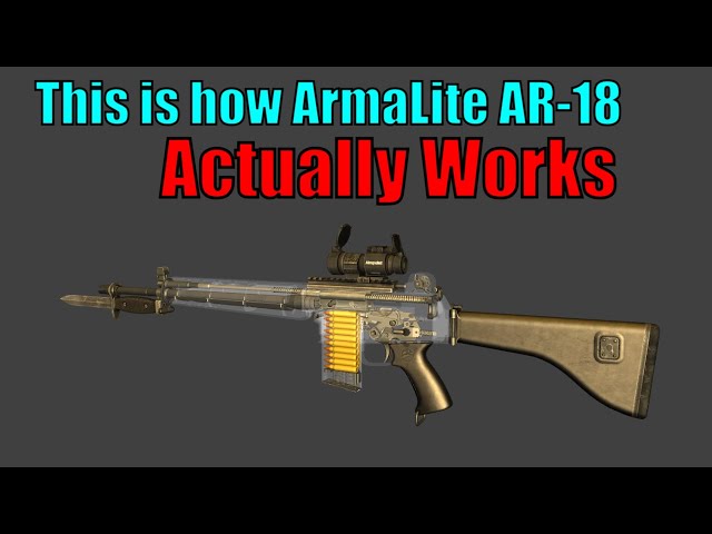 This is how ArmaLite AR-18 Actually Works | WOG | With Commentary