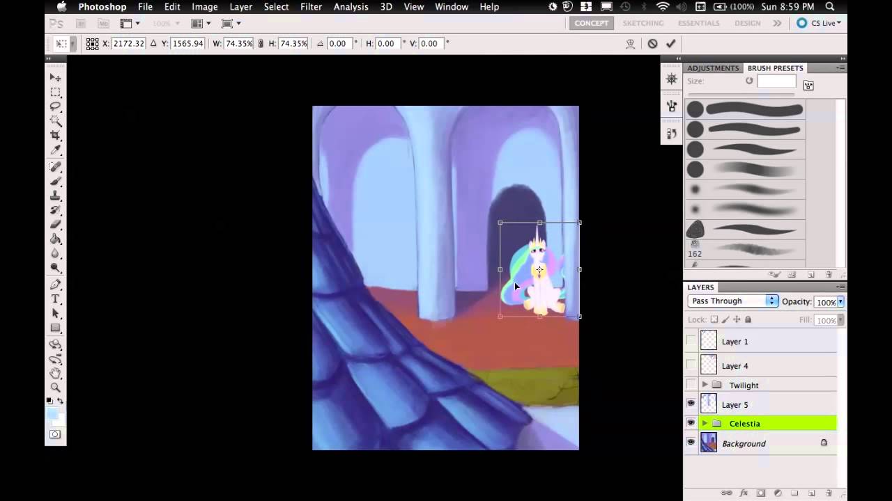 MLP Speedpaint Flight Lesson - YouTube