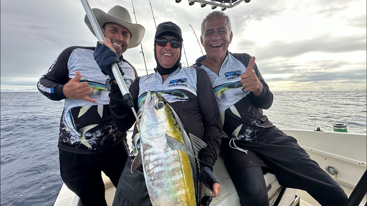 A TURMA DO RIO DE JANEIRO FEZ BONITO NO PRIMEIRO DIA, PUXARAM PEIXE ATÉ DOS 160M