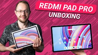 Xiaomi Redmi Pad Pro Unboxing: Mein erster Eindruck