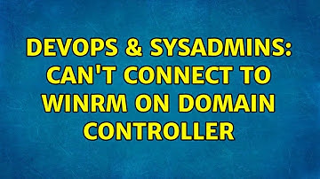 DevOps & SysAdmins: Can
