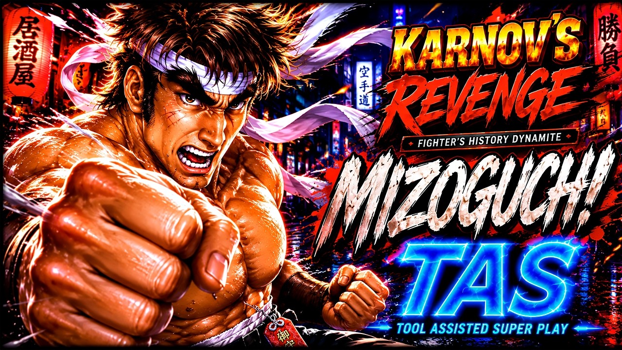TAS】Mizoguchi High Level Run ⚡ Arcade Mode – Karnov's Revenge