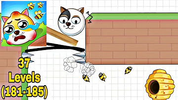 Save the Doge  -  Part 37 levels 181 to 185  Gameplay Walkthrough  ARMA (iOS & Android)