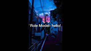 Role Model- hello! Lyric Video Resimi