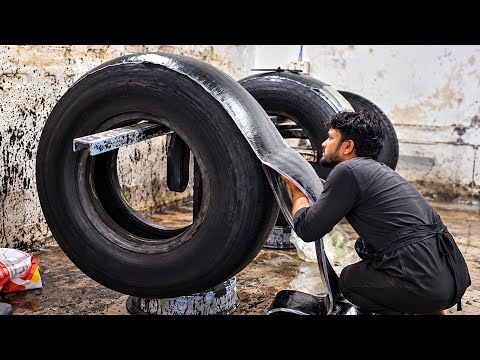 How Old Tyres Are Made New Again | Amazing Retreading Process